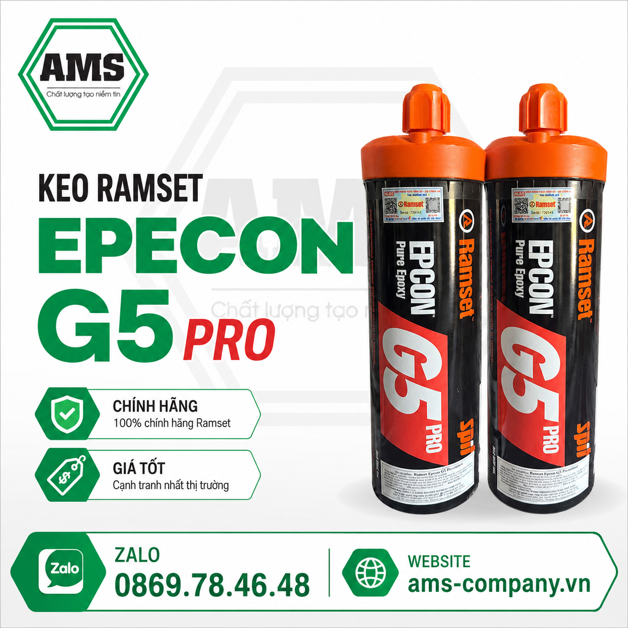 Keo Ramset Epecon G5 Pro