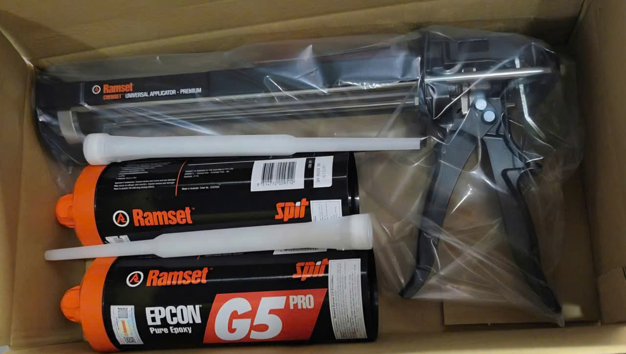 Keo cấy thép Ramset epcon G5 Pro kèm súng