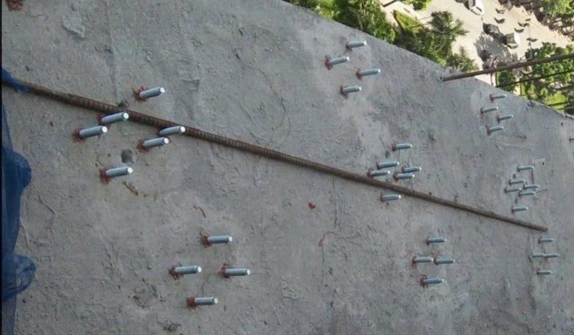 Ứng dụng khoan cấy bu lông hoá chất fisdex