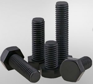 Bulong thép đen ren suốt đầu lục giác