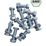 Bu lông liên kết M24 ren suốt mạ kẽm