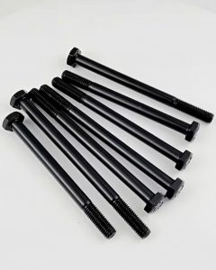 Hình ảnh Bulong liên kết ren lửng đen cấp bền 8.8