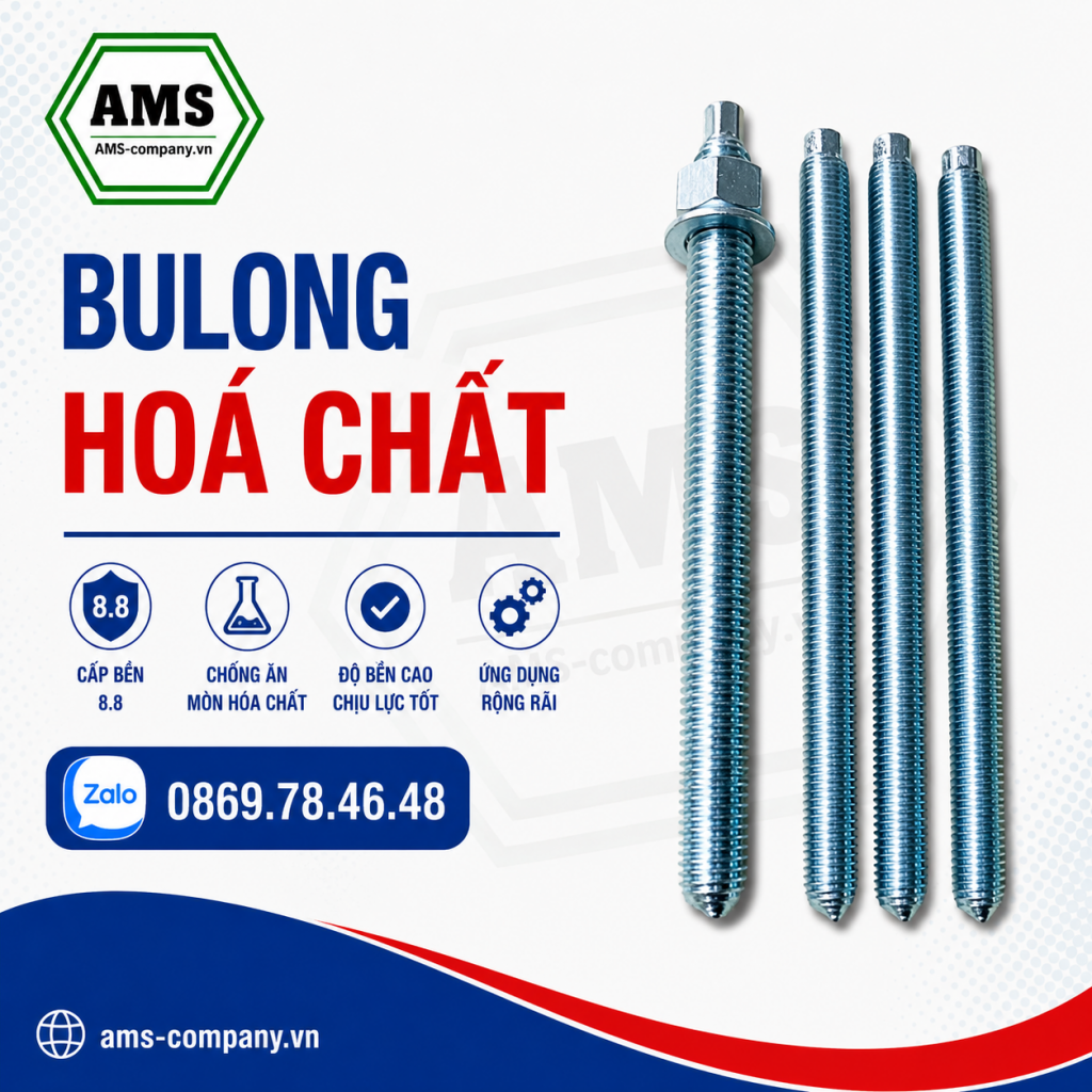 Bu lông hoá chất